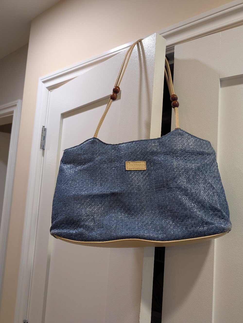 Toledano Woven Shoulder Bag